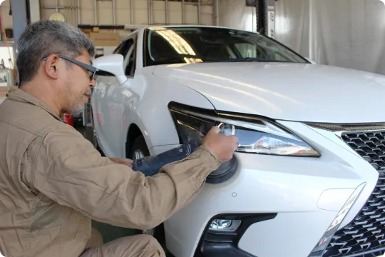 カーケアサービスの様子