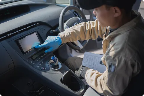 カーレポ株式会社の整備施設